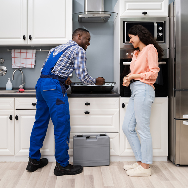 can you provide an estimate for cooktop repair before beginning any work in Verona North Dakota